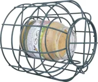 Pindakaaspot houder metaal groen - thumbnail