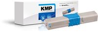 KMP Toner vervangt OKI 44469706 Compatibel Cyaan 2000 bladzijden O-T28 1333,0003 - thumbnail