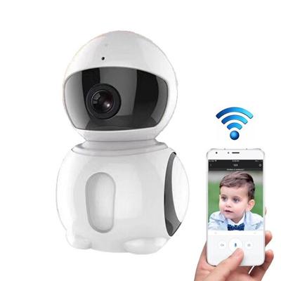 Anpwoo AP006 2.0MP 1080 P 1/2.7 inch HD WiFi IP-Camera de opsporing van de motie van de steun / nacht Vision(White)
