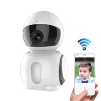 Anpwoo AP006 2.0MP 1080 P 1/2.7 inch HD WiFi IP-Camera de opsporing van de motie van de steun / nacht Vision(White) - thumbnail