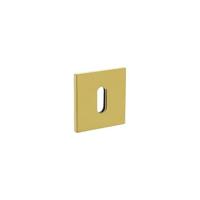 Olivari Sleutelrozet vierkant messing titaan PVD - thumbnail