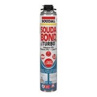 Schuim Soudal SoudaBond Turbo Polyurethaan Pistool 750 ml - thumbnail