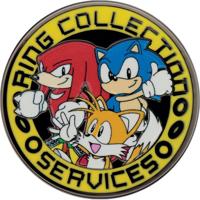 Sonic the Hedgehog Pin Badge - Sonic, Tails & Knuckles - thumbnail