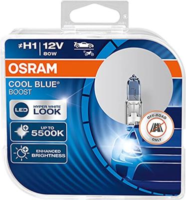 Osram Cool Blue Boost H1 12V/80W - Set 2 Stuks