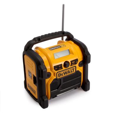 DeWALT DCR020 Bouwradio DAB+FM 10.8-18V XR Li-ion DeWALT DCR020 Bouwradio DAB+FM 10.8-18V XR Li-ion