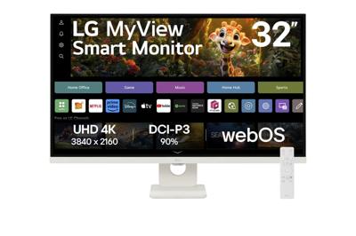 LG 32SR73U-W computer monitor 80 cm (31.5") 3840 x 2160 Pixels 4K Ultra HD LCD Wit