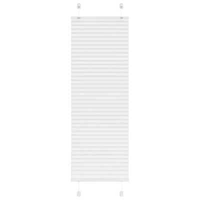 VidaXL Plissé rolgordijn 40x100 cm stofbreedte 39,4 cm polyester wit VidaXL Plissé rolgordijn 40x100 cm stofbreedte 39,4 cm polyester wit