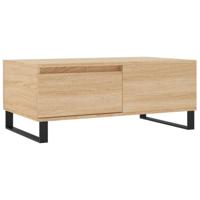 Salontafel 90x50x36,5 cm bewerkt hout sonoma eikenkleurig - thumbnail