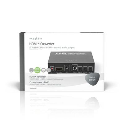 SCART-naar-HDMI-Converter | 1-Wegs - SCART-Ingang | HDMI-Uitgang - thumbnail