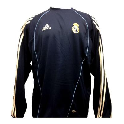 Herensweater zonder Capuchon Adidas Real Madrid CF Blauw - Maat: 198 cm