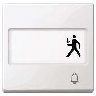 Merten MEG3365-0319 Wisselschakelaar Afdekking System M Polar-wit 1 stuk(s) - thumbnail