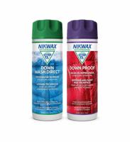 Nikwax Twin Down Wash Direct + Down Proof Onderhoudsmiddel 2x 300ML - thumbnail