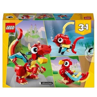 Bouwspel Lego Creator 31145 Red Dragon 149 Onderdelen - thumbnail