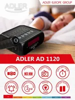 Adler Wekkerradio met Projector - AD 1120 - thumbnail