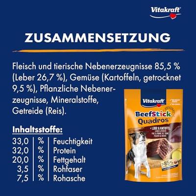 Beef-stick quadros lever aardap 70g Vitakraft - Vitakraft