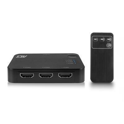 ACT 3 poorts 4K HDMI switch
