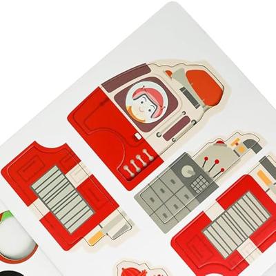 Classic World puzzeldoos magneet - verkeer