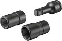 HAZET Dopsleutel FORD wielschroefverbinding 900SLG-1822/3 · 1/2 inch (12,5 mm) vierkant hol · Buiten-zeskant-tractieprofiel · 3-delig · 18 x 20 · 20 x - thumbnail