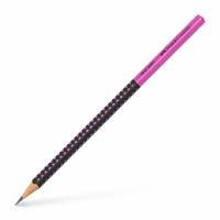 Faber Castell Grafietpotlood Grip 2001 - Zwart/Roze - thumbnail