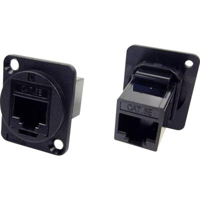 Cliff CP30220 CP30220 XLR-adapter UTP RJ45 Cat5e op RJ45 Cat5e Adapter, inbouw 1 stuk(s)