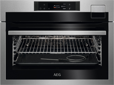 AEG 9000 serie SteamPro Combi hetelucht- en stoomoven KSE792280M