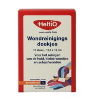 Heltiq Wondreinigingsdoekjes - Schaafwond Stap 1 - - thumbnail
