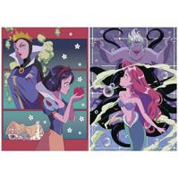 Puzzel - EDUCA - Disney Schurken & Prinsessen - 2x500 stukjes - thumbnail