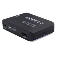AYS-31V20 HDMI 2.0 3x1 4K Ultra HD Switch Splitter(Black) - thumbnail