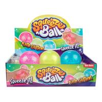 Toi Toys Knijpbal met glittergel Ø6cm - thumbnail