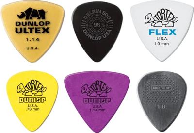 Dunlop PVP117 Variety Pack Bass plectrumset (6 stuks) Dunlop PVP117 Variety Pack Bass plectrumset (6 stuks)