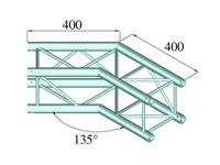 ALUTRUSS DECOLOCK DQ4-PAC23 2-way Corner 135Â° - thumbnail