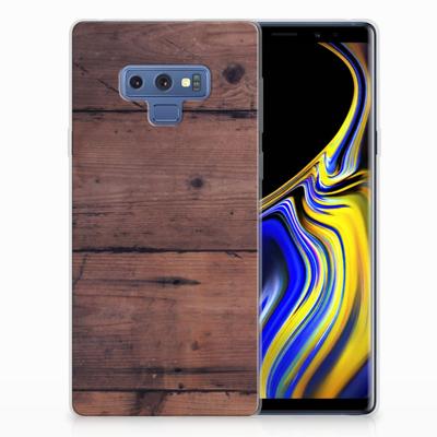 Samsung Galaxy Note 9 | Bumper Hoesje | Old Wood