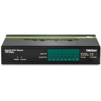 TRENDnet TPE-TG82G 8-Port GREENnet Gigabit PoE+ Switch, 61W PoE vermogen, 16 Gbps schakelcapaciteit, Plug N Play - thumbnail
