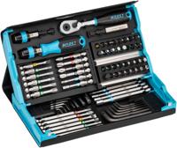 Hazet 2200SC-31 Bitset 73-delig Plat, Kruiskop Phillips, Kruiskop Pozidriv, Inbus, Binnen-Torx, Tamper Resistant Torx - thumbnail
