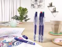 Pilot fineliner Frixion Fun , geassorteerde kleuren, set van 4 stuks - thumbnail