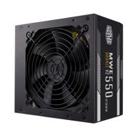 Cooler Master mpe-5501-acabw-beu mwe 550 bronze-v2 - 230v, 120mm, 85%, 2x pcie, black - thumbnail