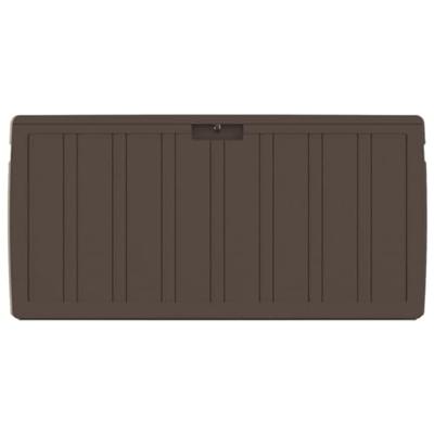 VidaXL Kussenbox 117x45,5x57,5 cm 270 l bruin