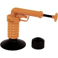 Drain Duster Mechanische Afvoerontstopper Oranje/Zwart - thumbnail