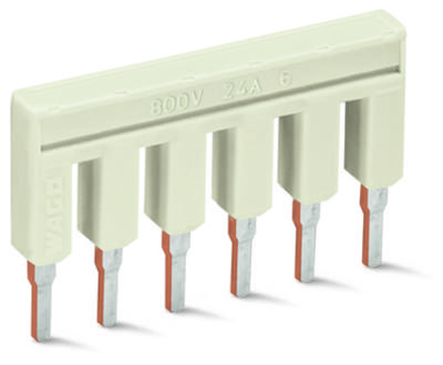 WAGO 2002-406/020-000 Driehoekbrug Lichtgrijs 100 stuk(s)