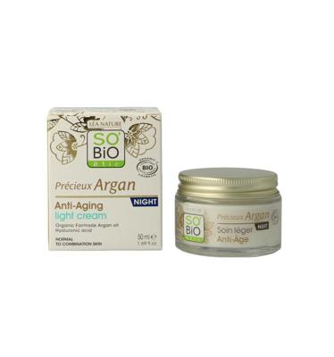 So Bio Etic Anti-aging night fluid 50 Milliliter So Bio Etic Anti-aging night fluid 50 Milliliter