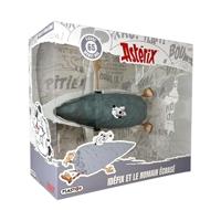 Asterix: Money Box Idefix and the crushed roman 8 cm - thumbnail
