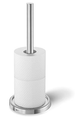 Zack Mimo Reserve toiletrolhouder 36.7X19X3.9cm Mat Gesatineerd RVS 40180 Zack Mimo Reserve toiletrolhouder 36.7X19X3.9cm Mat Gesatineerd RVS 40180