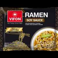 Vifon Ramen Soy Sauce Flavour Instant Noodle Soup with Wakame (Mild) 80 g bij Jumbo - thumbnail