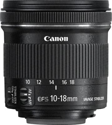 Canon EF-S 10-18mm F/4.5-5.6 IS STM