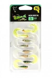 Fox Rage Micro Grub Tail UV  - 4 cm - mixed colour pack