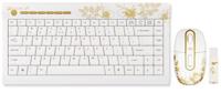 Golden Aloha - Golden Sunrise - 2.4GHz Mini Wireless Multimedia Keyboard Set - DE Layout - thumbnail