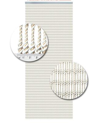 Vliegengordijn Kunststof Pisa Wit-Zand - 100cm x 240cm