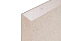 Bisilque Notitiebord Kamashi met bruin kader - thumbnail