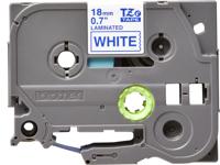 Brother typlint cassette TZE-243 wit/blauw18 mm - thumbnail