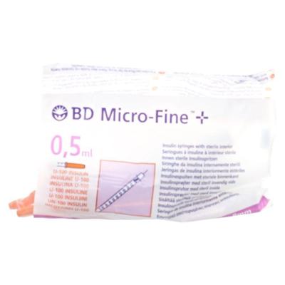 Microfine Ins.spuit 0,5ml 30g 8mm 10 324825